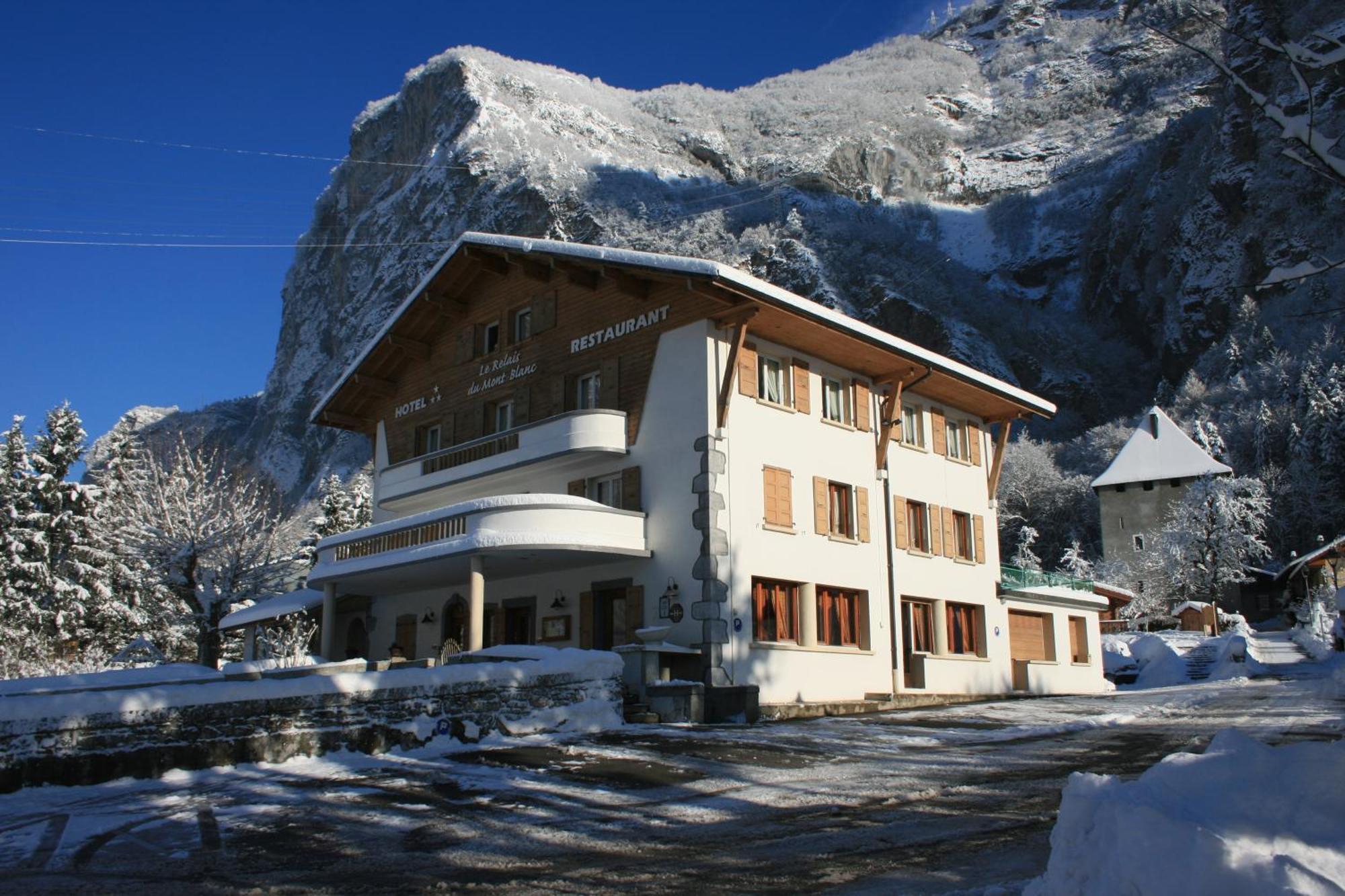 Hotel Le Relais Du Mont Blanc Magland Exterior foto