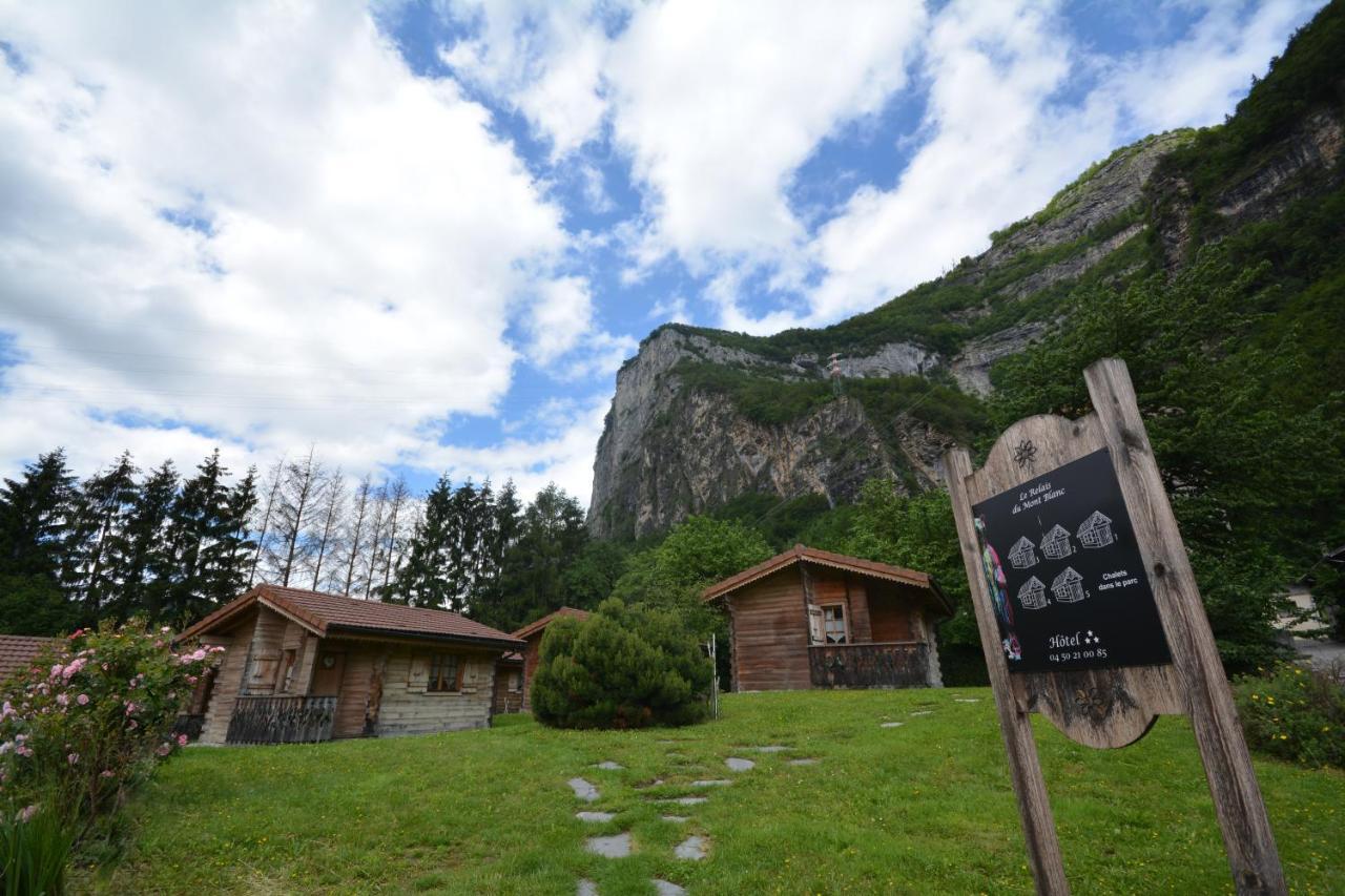 Hotel Le Relais Du Mont Blanc Magland Exterior foto